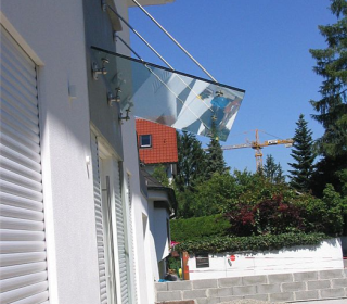 Glasvordächer - Vordachsystem